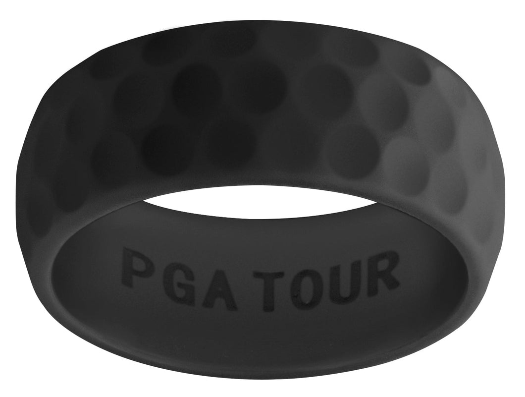 Black Debossed DiMPLD Golf Ring
