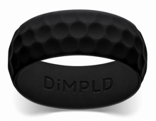 Black Stamped DiMPLD Golf Ring
