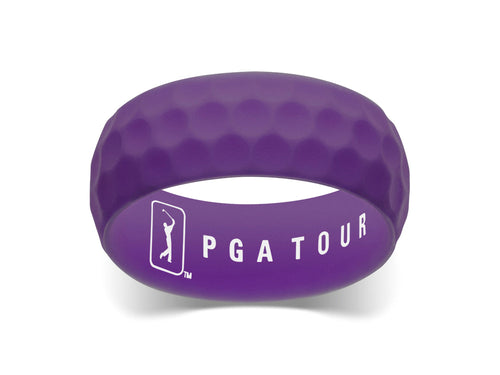 Purple Stamped DiMPLD Golf Ring