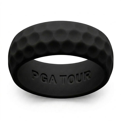 Black Debossed DiMPLD Golf Ring