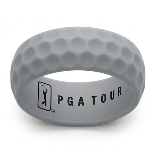 Gray Stamped DiMPLD Golf Ring