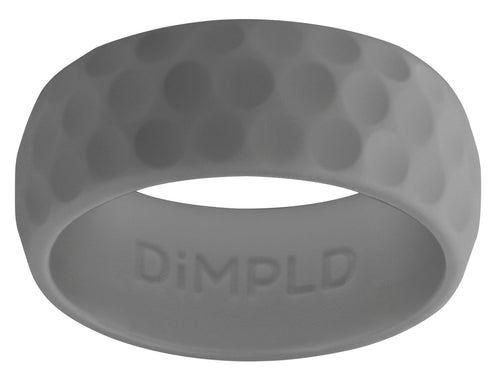 Gray Debossed DiMPLD Golf Ring