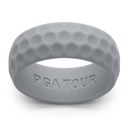 Gray Debossed DiMPLD Golf Ring