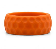 Orange Stamped DiMPLD Golf Ring