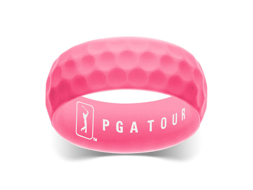 Pink Stamped DiMPLD Golf Ring