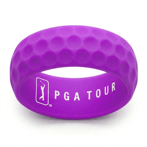 Purple Stamped DiMPLD Golf Ring