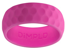 Pink Debossed DiMPLD Golf Ring