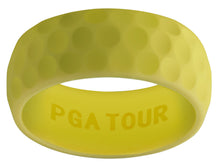 Optic Yellow Debossed DiMPLD Golf Ring