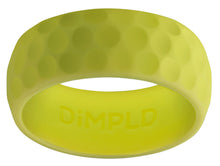 Optic Yellow Debossed DiMPLD Golf Ring