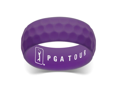 Purple Silicone Golf Ball Rings